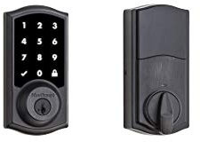 Kwikset 916 Touchscreen Keyless Entry Serratura Elettronica Con Sicurezza SmartKey e Tecnologia ZigBee in Bronzo Veneziano