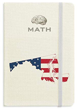 land Math Notebook Classic Journal Diary A5