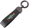 SXHM Motorrad Schlüsselanhänger Für Aprilia RS125 RS 125 Motorradlanyard Schlüssel Kohlenstofffaserschlüsselring (Farbe : Schwarz, Size Normal), Einheitsgröße