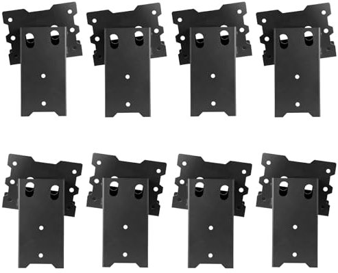 Toriexon Hirschständer, 8 Packungen, 4x4 Halterungen für Hirschständer mit pulverbeschichtet, Aufzughalterungen, Hirschjagdständer, Schießhacken und Baumhäuser.
