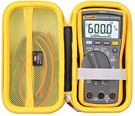 FBLFOBELI Eva-Reise-Tragetasche für Fluke 117 Digital-Multimeter
