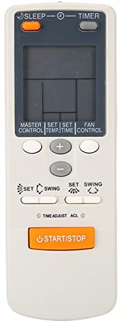 Mando a Distancia Universal de Aire Acondicionado AC para Fujitsu AR-JW1 ARJW2 AR-JW2 AR-JW11 AR-J AR-HG1, Repuesto de Mando a Distancia Inteligente de Aire Acondicionado con Distancia de Control de 1