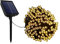 UISEBRT Solar Lichterkette Außen Weihnachten 50M 500LED Warmweiß, Solar Weihnachtsbeleuchtung Lichterketten Wetterfest mit 8 Modi & Timer für Weihnachten, Ostern, Halloween, Garten, Balkon Deko