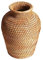 Surakey Vintage Boho Vase für Pampasgras,Blumenkorb Handgefertigte Rattan Vasen für Tischdeko Dekorativ Gewebte Blumenvase Organizer Blumentopf für Wohnkultur Bauernhausvase Wohnzimmer Tisch Deko