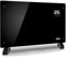 AMOS Electric Glass Panel Heater 1500W Smart WiFi Enabled, Digital Display, Timer & Thermostat Freestanding or Wall Mounted Black