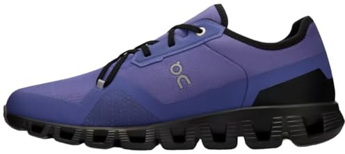On Herren Cloud X 3 Ad Sneaker, Blueberry Schwarz, 41 EU