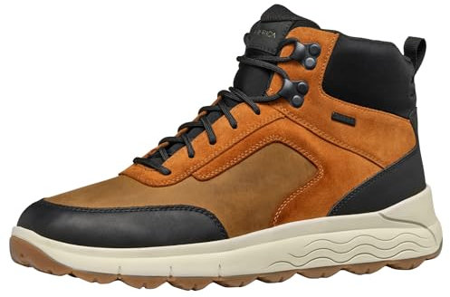 Geox U Spherica 4x4 B ABX, Scarpe da Ginnastica Uomo, Ocra B, 41 EU
