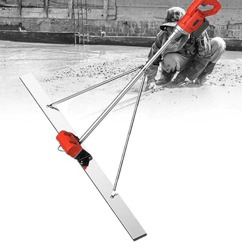 Beton-Oberflächen-Nivellier-Lineal – Power-Beton-Estrich-Vibrationsset, batteriebetrieben, kabellos, elektrischer Glätter
