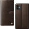 AIMOYU for iPhone 11 Case, Flip Wallet Leather Phone Case with [4 Card Slots] [Kickstand] [RFID Blocking] Magnetic Protective Shockproof Cover for iPhone 11 Phone Case - Brown