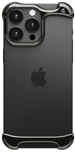Arc Pulse Schutzhülle für iPhone 16 Pro – Minimalistischer Fallschutz, stoßfestes Aluminium in Luftfahrtqualität, zweilagige Stoßdämpfung, Kratzfest, aufschiebbar, leicht, 360°-Schutz