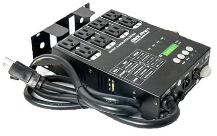 Bühnenbeleuchtung 4-Kanal-DMX-Dimmer-Set Dimmer-Controller kann die Beleuchtungsgeschwindigkeit dimmen oder den Modus wechseln(US)