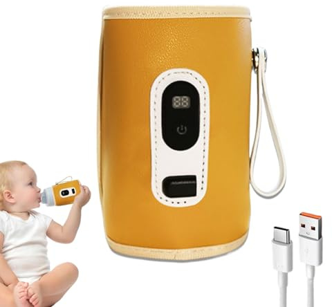 Bottle Warmer Cover, Fast Heating Milk Warmer, Portable Bottle Warmer, Baby Milk Heat Keeper Cover, Insulation Cover For Baby Bottles, Temperature Adjustment Bottle Warmer, Baby Milk Warmer For Car