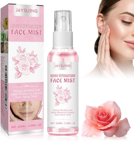 100ml Rosenwasser Gesicht Natürliche Pflanzenextrakte Rosen Toner Gesicht Feuchtigkeitsspendend Und Pflegend Rose Water Gesichtspflege Dezenter Rosenduft Geschenk Für Geburtstag Valentinstag