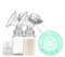 Bollisate Electric Breastfeeding Pump - Breast Pump Extraction Pumps with 2 Milk Bottles - Multiple Modes, Portable Breast Pumps for Home Travel Breastfeeding