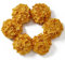 DuHouse Lot de 6 Grandes têtes de Fleurs d'hortensia artificielles en Soie avec Tige pour Mariage, Maison, Jardin, Centre de Table (Jaune Moutarde)