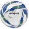 uhlsport 350 Lite Match Addglue Junioren Kinder-Fußball Spielball, für Kinder von 10 bis 12, Fussball Ball, weiß/royal/Fluo gelb
