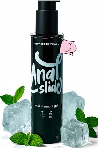 MySecretCase Gleitgel Wasserbasiertes für Frauen 150 ml Gleitgel Gel für Analverkehr Intimgel für Geschlechtsverkehr, Anal Lube, Kompatibel mit Kondomen und Sextoys, Dermatologisch Getestet