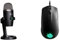 Logitech for Creators Blue Yeti Nano Premium & SteelSeries Rival 3 - Gaming Mouse