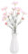 2 Stück Kosmos Pflanzen, Künstliche Kunstblumen, Rosa Blumen, Künstliche Blumen für Drinnen und Draußen, Stoffblumen Dekoration und Kunsthandwerk für Hochzeit, Bankett, Blumenparty, Zuhause, Hotel