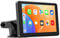 Carplay Display 7 Zoll Navigationsgeräte für Auto mit Rückfahrkamera, Android Auto Display IPS Touch Screeen mit Carplay Navigation, 7 Apple Carplay Unterstützt Airplay/Mirror Link, FM, AUX