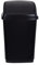 ZARVICZONIA 10L/30L/50L Premium Plastic Swing Bins Durable For Kitchen Bathroom Rubbish Office Room Trash Rubbish Recycling and General Waste (Black, 50 Litre)