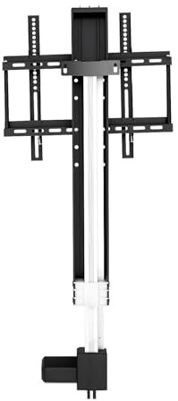 HOARLICN Höhe Einstellen TV Lift Elektrisch, 220V 1000N Electric Lift Fernseher Halterung mit Fernbedienung für 66.04-144.78cm