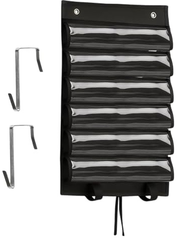 Générique Spielteppich – staubdichte Aufbewahrungsbox – Organizer mit transparenten Taschen für Partys und Zuhause – Tür Wand