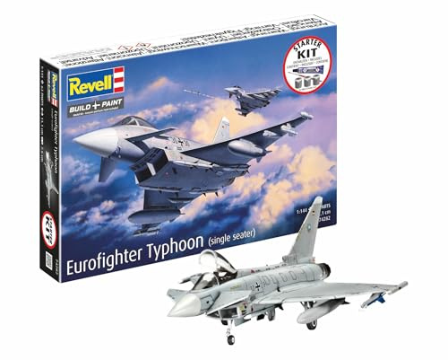 Revell Modellbau Starter Kit Eurofighter Typhoon (Single Seater)