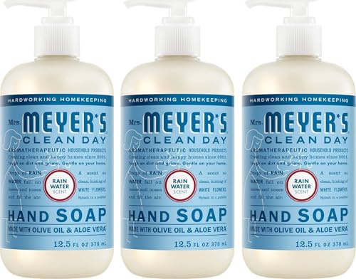 Mrs. Meyer's Clean Days Liquid Hand Soap, Rainwater, 12.5 OZ