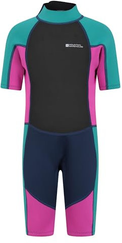 Mountain Warehouse Junior Shorty Wetsuit Grape Kids Size 9-10 Years