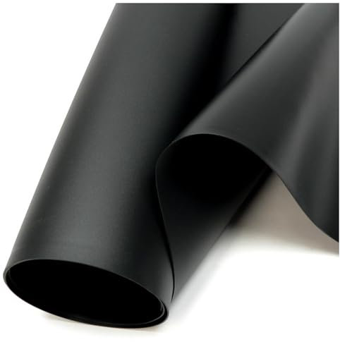Sika Bâche en PVC de qualité supérieure pour bassin (de 2 m² à 80 m²) - Épaisseur 0,5 mm/1,0 mm/1,5 mm - Produit fabriqué en Allemagne - Noir