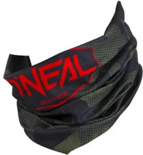O‘NEAL | Halstuch Schlauch-Schal | Mountainbike Motocross Motorrad | Ungesäumt, Bequemes Material, elastischer Stoff | Neckwarmer Covert | Unisex | Schwarz Grün | Einheitsgröße