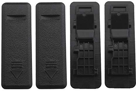 OTOTEC 4 x Auto-Dachspüle-Abdeckungen, schwarz, 872552L000, Dachverkleidung, Zierleisten, kompatibel mit i20 i30 2012–2017, Auto-Ersatzteile