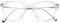 OYMI Clear Lens Glasses Round Eyeglasses Frame Non-Prescription Glasses for Women Men (Transparent/Silver)
