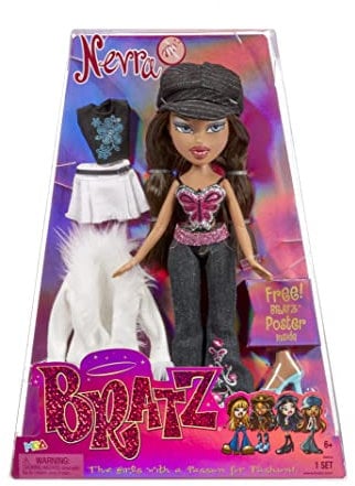 BRATZ Original Modepuppe - NEVRA - Zwei Outfits, Mode-Accessoires, holografische Verpackung & Poster - Für Kinder & Sammler ab 4 Jahren
