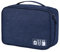 ACOPTON Organizzatore elettronico, borsa portatile da viaggio, accessori elettronici impermeabili custodie per iPad, cavi, caricabatterie, disco rigido, power bank, L, Organizer per borse