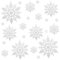 51 Stück Schneeflocken Weihnachten Deko, Weihnachtsbaumschmuck, Schneeflocken Ornamente, Weihnachtsdeko Fensterdeko, Schneeflocken zum Aufhängen, Dekorieren von Weihnachtsbäumen und Fenster
