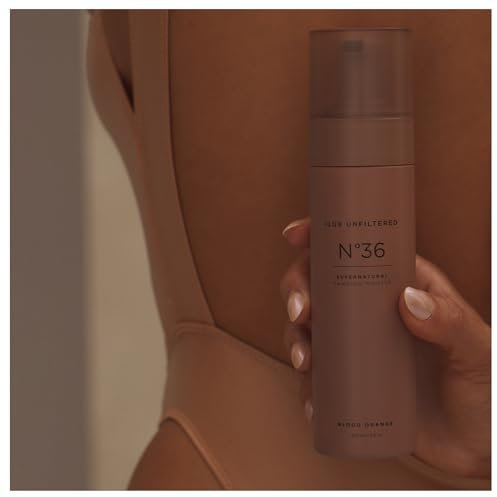 + Lux Unfiltered N°36 Übernatürlicher Bräunungs-Mousse-Schaum – Blutorangen-Duft – Ganzkörper-Selbstbräuner – schnelle, sonnenlose, natürliche künstliche Bräune (Blutorange)