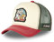 Capslab Tom and Jerry Beige Red Green Trucker Cap - One-Size