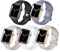 HdanMole 5 Stück Sport Armbänder kompatibel mit Apple Watch Armband 49mm 46mm 45mm 44mm 42mm 41mm 40mm 38mm, Silikon Armband Ersatz für iWatch SE Series 10 9 8 7 6 5 4 3 2 1 Herren Damen