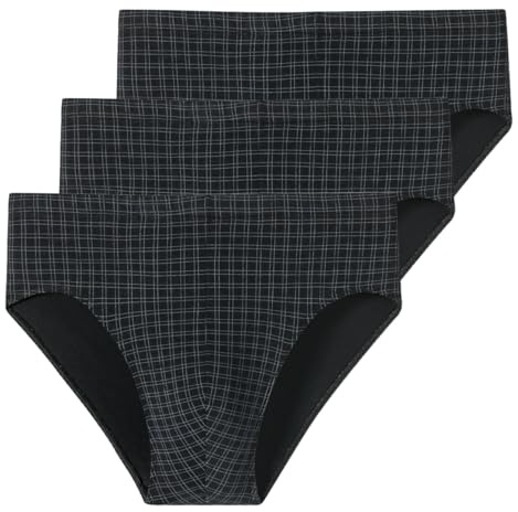 Schiesser 3er Pack Cotton Casual Organic Cotton - Herren - Mini Slip/Unterhose - Baumwolle