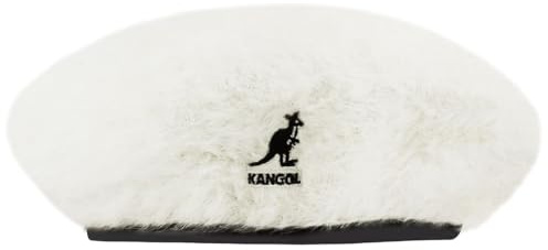 Kangol Furgora Big Monty Beret Mütze Unisex Erwachsene, Elfenbeinfarben, 54