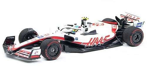 Minichamps 147220147 kompatibel mit Mick Schumacher Haas F1 Team VF-22 Formel 1 Bahrain GP 2022 Limitierte Edition 1:18