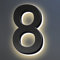 Numeri Civici, Numeri Civici Retroilluminati A LED, Numeri Civici Moderni Illuminati, Numeri Civici Illuminati Per Esterno.,8