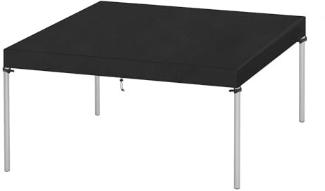 VANSHEIM Housse de Table de Jardin Bache Salon de Jardin Housse Protection Table de Jardin Exterieur Housse Salon de Jardin Exterieur Impermeable Anti-UV Tissu Oxford 140x90x15cm