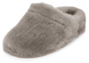 VITAFORM Echte Lammfell Hausschuhe Damen - Warme Hausschuhe Damen - Gefütterte Hausschuhe Damen Winter - Weiches Lammfell Innen und Außen grau 39