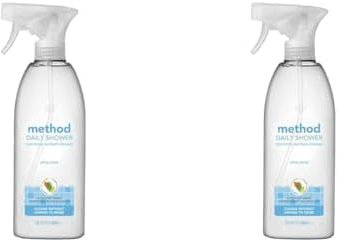 Method Daily Shower Surface Cleaner Spray Ylang Ylang, 828ml (Pack of 2)