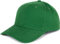 styleBREAKER Unisex 6-Panel Baseball Cap | gebürstete Baumwolle | Klettverschluss verstellbar | einfarbiges Basecap für Damen und Herren, Farbe:Tannengrün