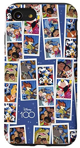 iPhone SE (2020) / 7 / 8 Disney 100 Anniversary Magical Movie Photo Strips D100 Case
