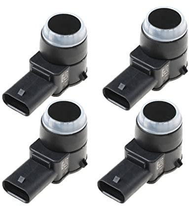 REPELKY Einparkhilfe 4 STÜCKE PDC Parksensor Für Mercedes W169 W245 W204 W212 W221 C207 A207 CLS Klasse C250 C350 E300 E350 2125420118 A2125420118 Rückfahrsensor (Color : Schwarz)